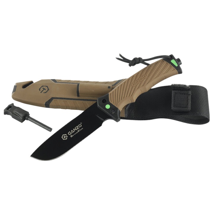 Cutit multifunctional, Ganzo, G8012V2-DY, Maro