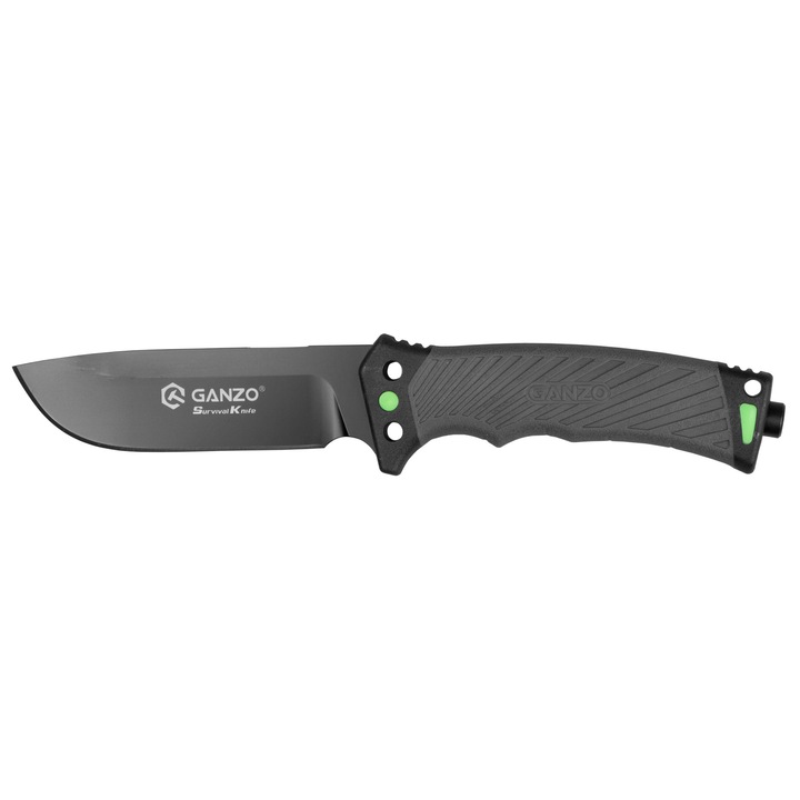 Cutit multifunctional, Ganzo, G8012V2-GY, Negru