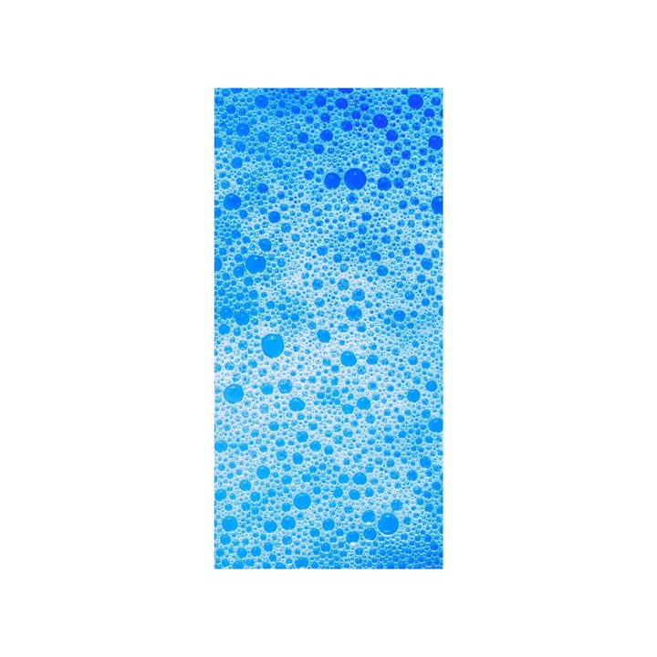 Folie cabina dus Soap, Folina, sablare albastra, rola de 100x210 cm