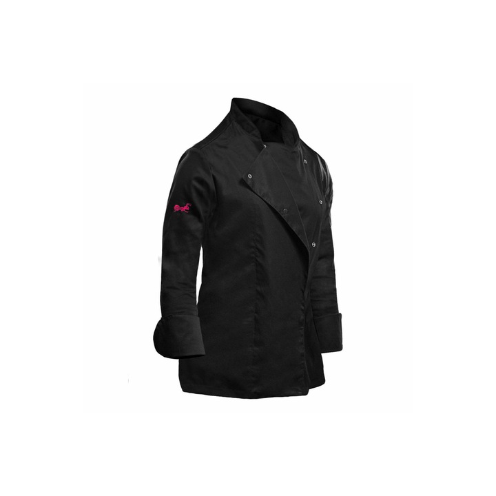 Jacheta de bucatar, Strongant, Bumbac/Poliester/Elastan, Negru, XS