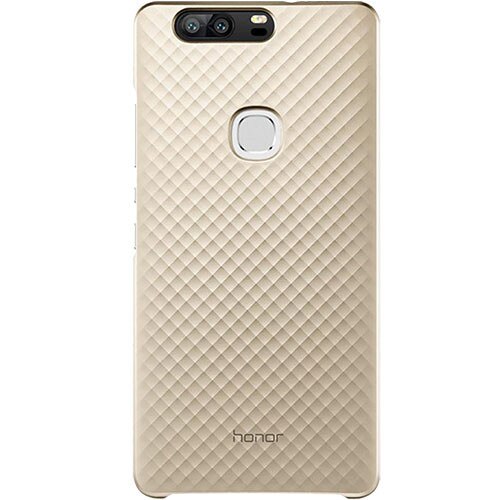Husa de protectie Huawei Faceplate 3D Texture, pentru Huawei Honor V8, Auriu