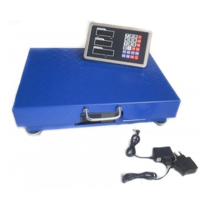 Cantar electronic wireless 500 kg, platforma metalica, CE004