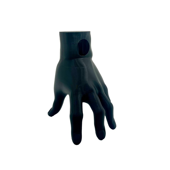 Stand incarcare Apple Watch, Saját gyártás, Forma mana, Negru