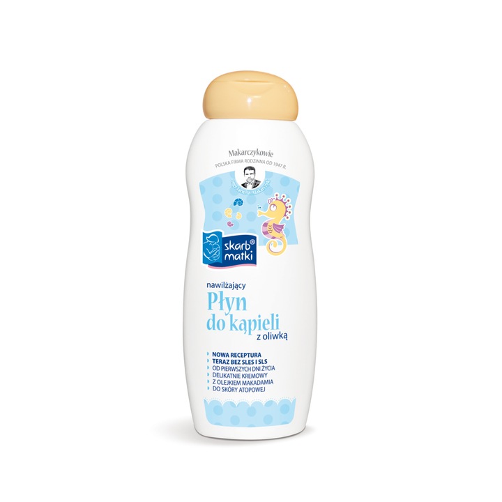 Gel de dus bebelusi, Skarb Matki, Hidratant, 250ml
