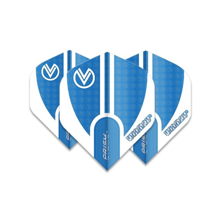 3 db-os darts készlet Winmau Prism Alpha Standard darts - Van der Voort Bleu