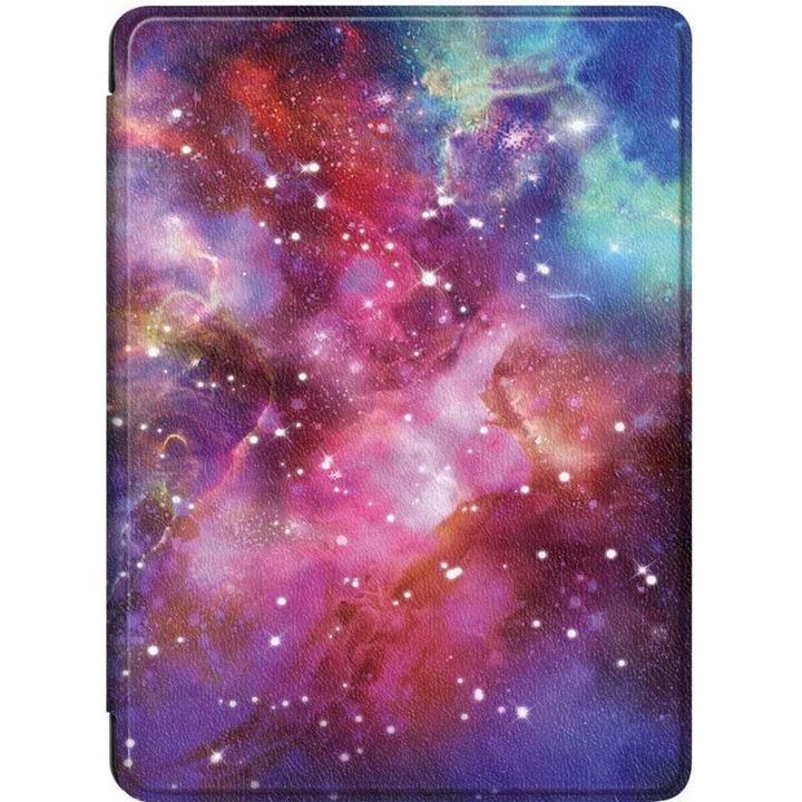 Husa pentru Kindle 2022, Kindle 2024, 11th / 12th generation, 6 inch, ultra-light Aiyando, galaxy