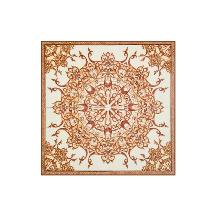 Gresie decorativa / covor ceramic Baroque WA0000, 120X120 (4 placi 60X60), lucioasa