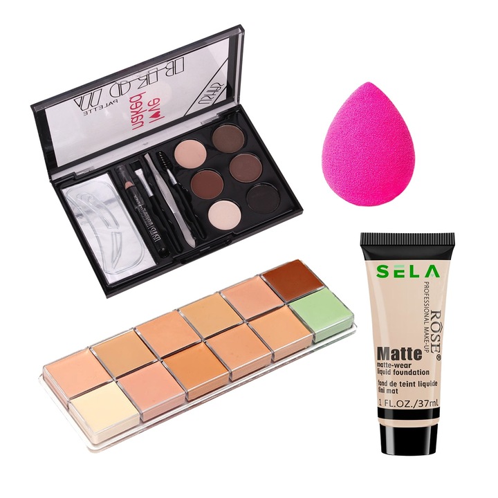 Kit Profesional Make-Up Nr.25 Mostly Nude