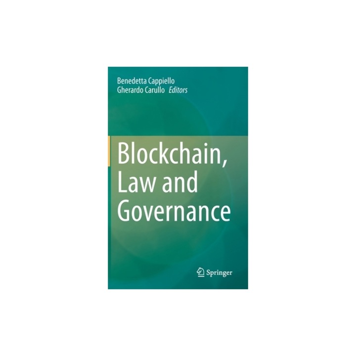 Blockchain, Law and Governance, Benedetta Cappiello