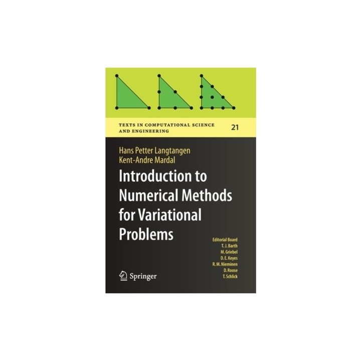 Introduction to Numerical Methods for Variational Problems, Hans Petter Langtangen