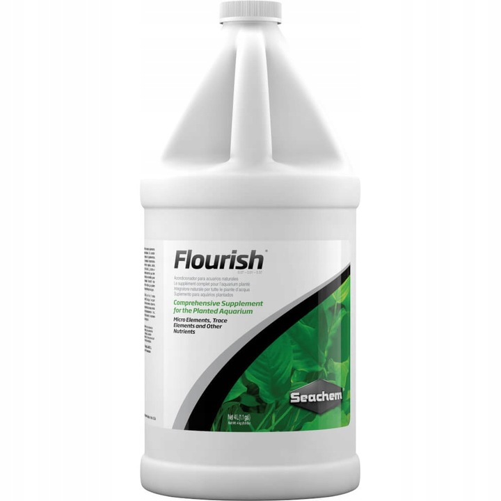 Fertilizant lichid plante acvariu Flourish, Seachem, 4 L