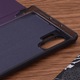 Калъф за Samsung Galaxy Note 10 Plus 4G/Note 10 Plus 5G, Екологична кожа, Лилав