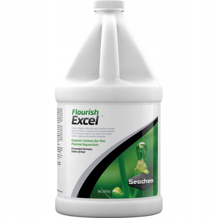 Fertilizant lichid pe baza de carbon Flourish Excel, Seachem, 2 L