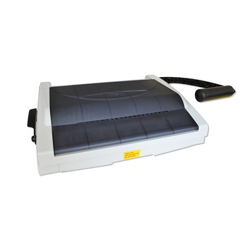 Aparat indosariat cu inele plastic, BEYONDER, C7D, A4, sistem dublu de lucru, 450 coli indosariere, 25 coli perforare Aparat indosariat cu inele plastic, BEYONDER, C7D, A4, sistem dublu de lucru, 450 coli indosariere, 25 coli perforare