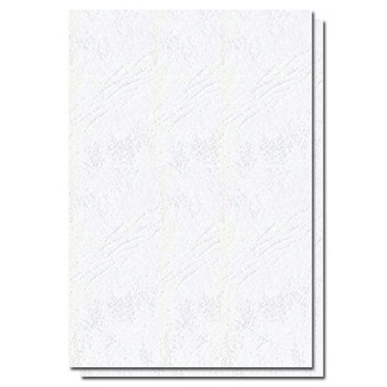 Coperti carton pentru indosariere, IBIND, imitatie piele, A4, alb, 250 g/mp, 100 buc/set Coperti carton pentru indosariere, IBIND, imitatie piele, A4, alb, 250 g/mp, 100 buc/set