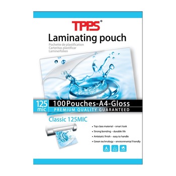 Folii laminare, TPPS, A4, 125 microni, 100 buc/set Folii laminare, TPPS, A4, 125 microni, 100 buc/set