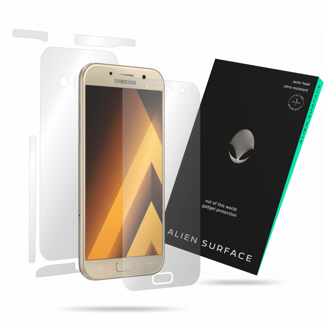 Folie Alien Surface, Samsung Galaxy A3 (2017), protectie ecran, spate, laterale