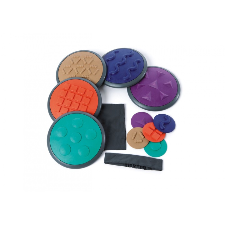 Discuri tactile GONGE set2 5 perechi multicolor