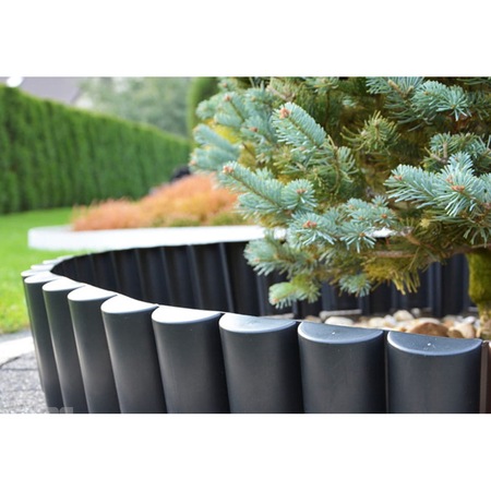 Palisada de gradina GardenPlast, Negru - eMAG.ro