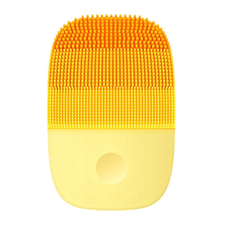 Perie Electrica De Curatare Faciala Sonica (culoarea galben)