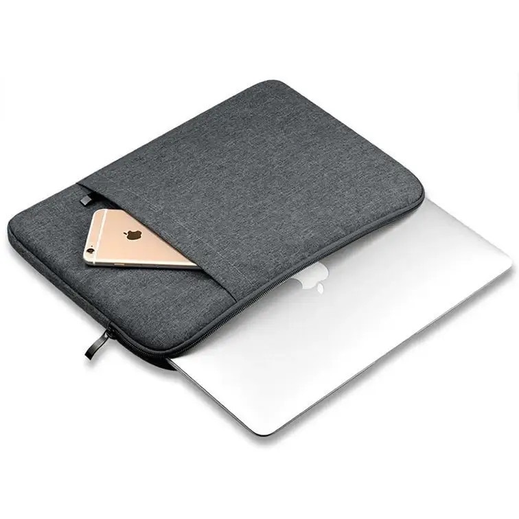 Carcasa laptop, Tech-Protect, Neopren, 13"- 14", Gri