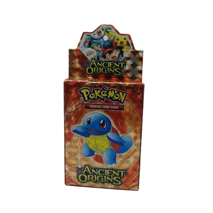 Комплект от 23 Pokemon карти, оранжев