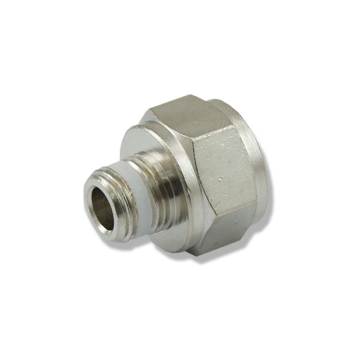 Cuplaj reductor cu supapa, 1/4 - 1/8 inch, Argintiu - eMAG.ro