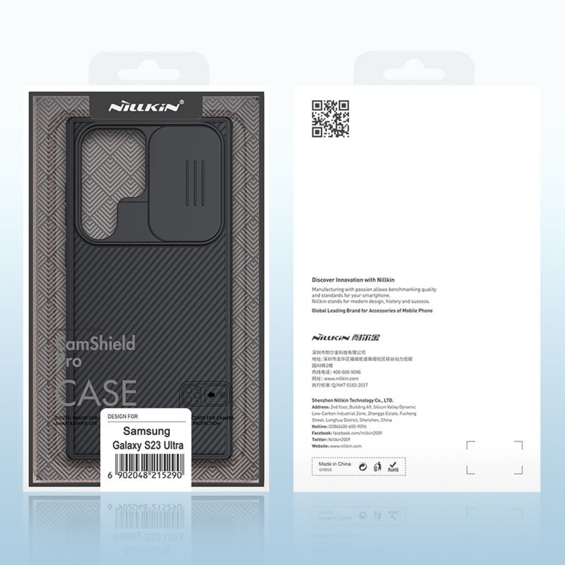 Husa Nillkin CamShield Pro pentru Samsung S23 Ultra (neagra)