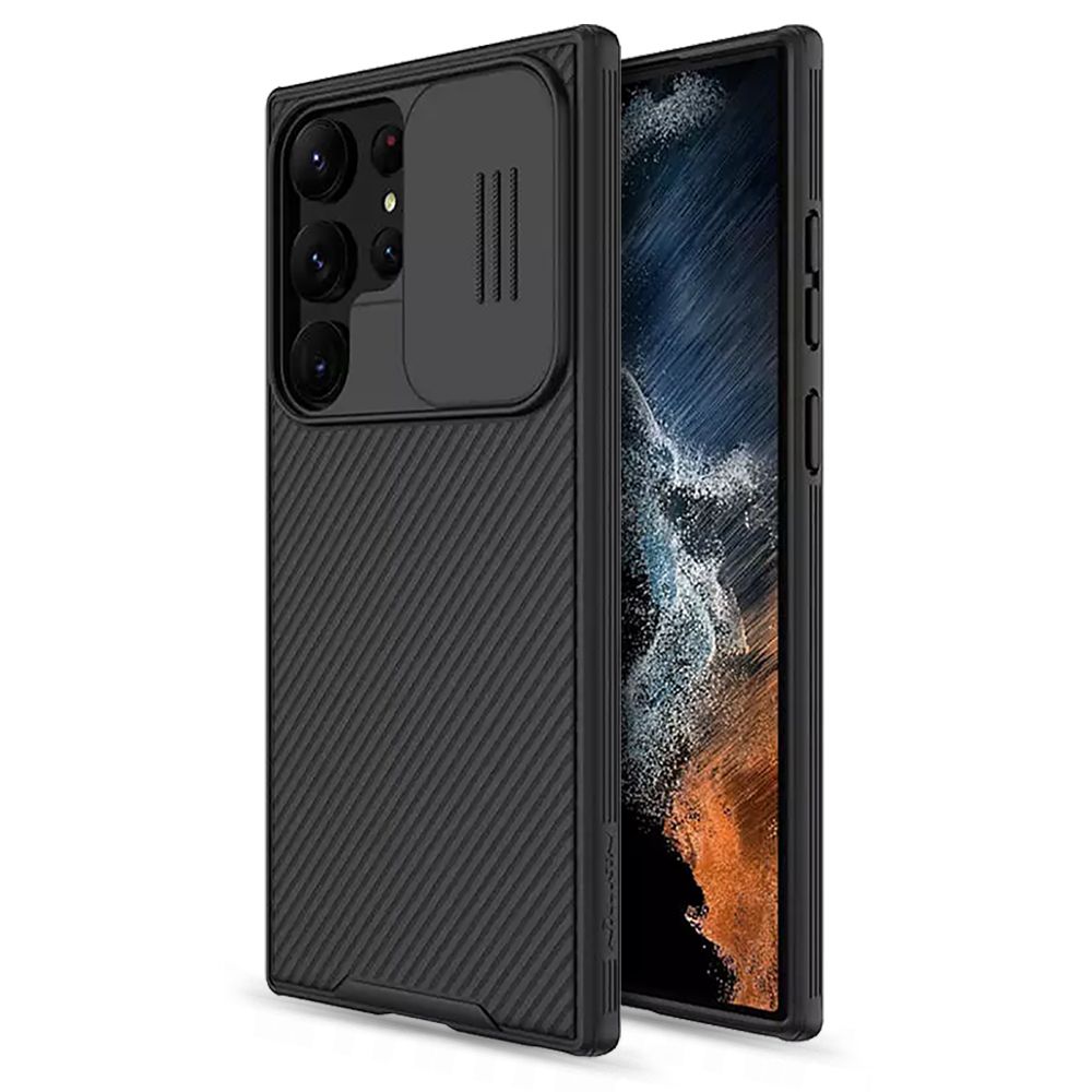 Husa Nillkin CamShield Pro pentru Samsung S23 Ultra (neagra)