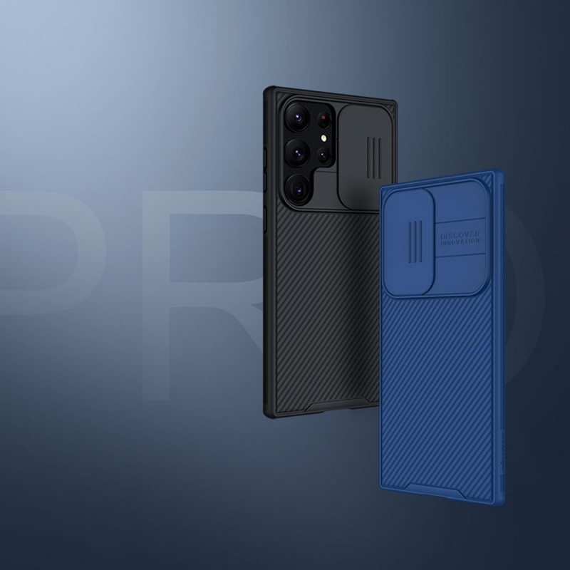 Husa Nillkin CamShield Pro pentru Samsung S23 Ultra (neagra)