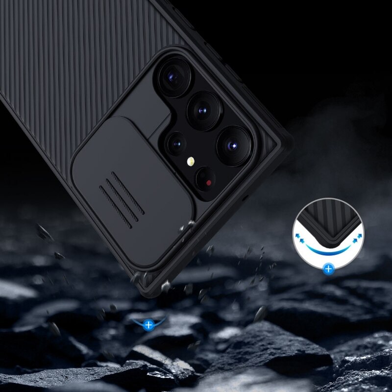 Husa Nillkin CamShield Pro pentru Samsung S23 Ultra (neagra)