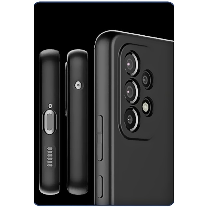 Husa Premium pentru Samsung Galaxy A52 4G / A52 5G / A52s 5G cu Protectie la Camere si Interior de Microfibra Silicon Negru