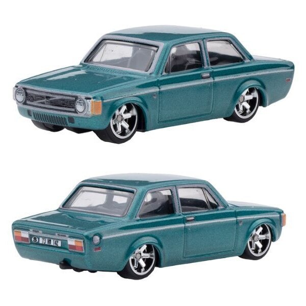 Hot Wheels AutoStrasse Volvo 142 GL 1/64 #0/5 Chase - Boite Neuve, Modèle 1973