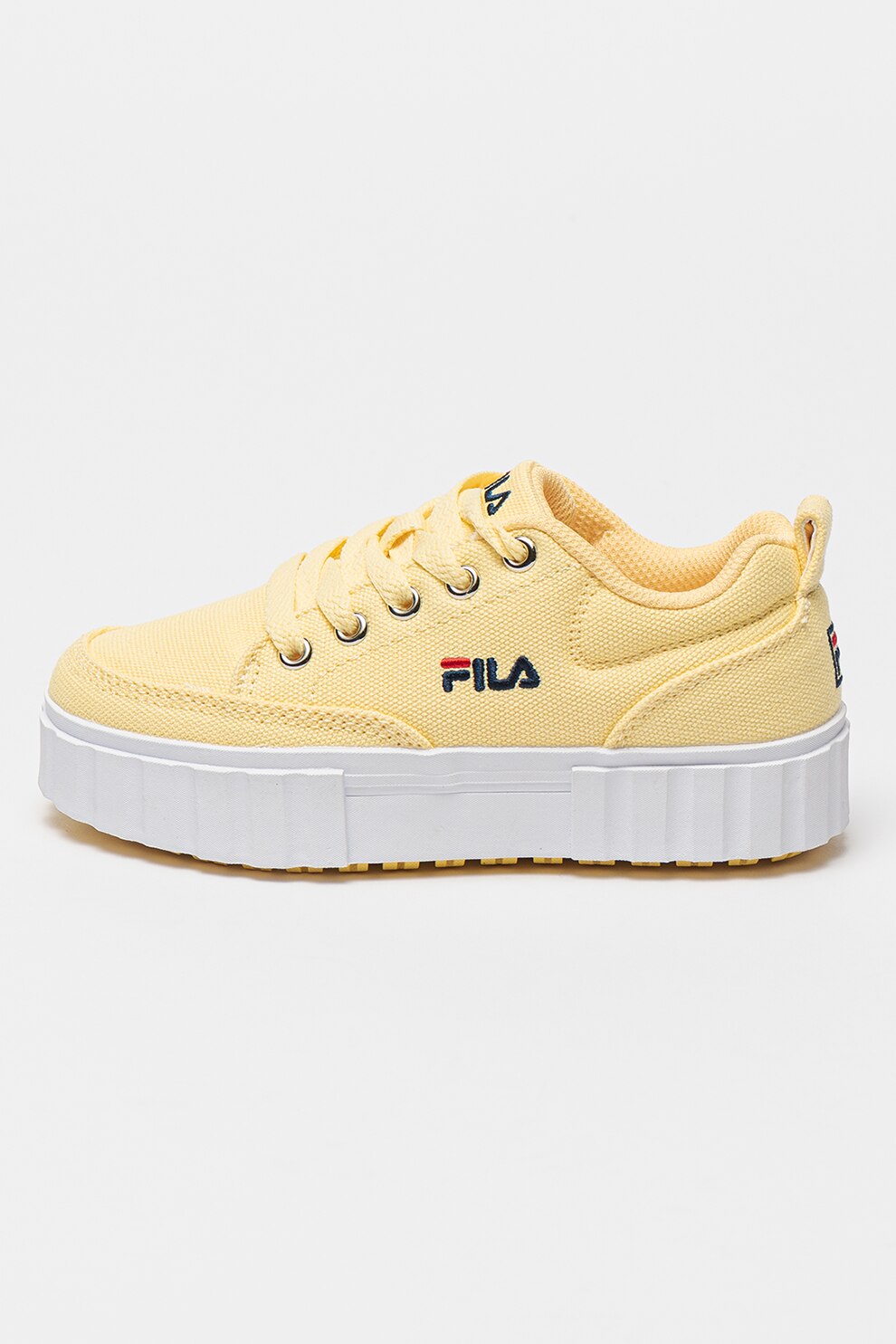 Fila, Tenisi flatform de panza Sandblast, Galben pai, 29 EU - eMAG.ro