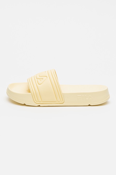 Fila, Papuci cu logo stantat Morro Bay, Galben pal, 40