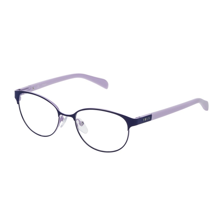 Рамка за очила, TOUS, стъкло/метал, 49-16-125 мм, лилава