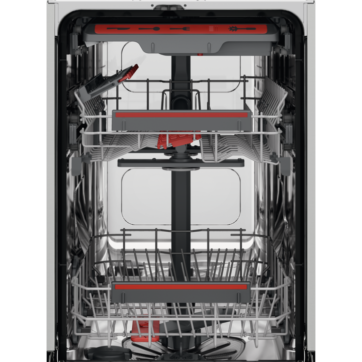Masina de spalat vase AEG FFB73527ZM, 10 seturi, 9 programe, Motor Inverter, Clasa D, AirDry, Pro Clean, Afisaj digital, Inox