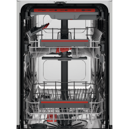 Съдомиялна AEG FFB73527ZM, 10 комплекта, 9 програми, Инверторен мотор, Клас D, AirDry, Pro Clean, Дигитален дисплей, Неръждаема стомана