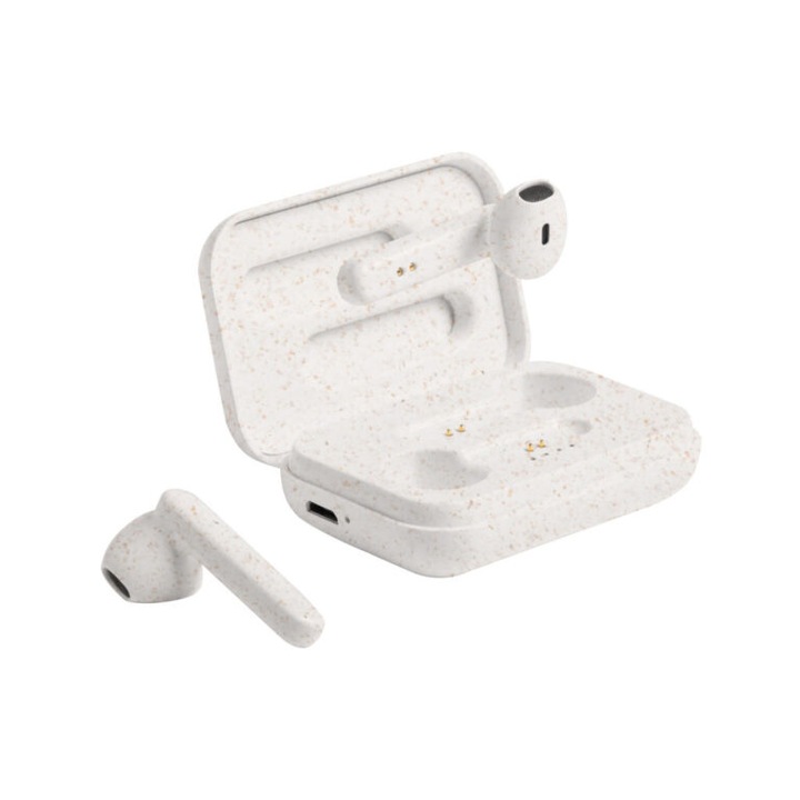 Bluetooth vezeték nélküli fejhallgató, búzaszalmából