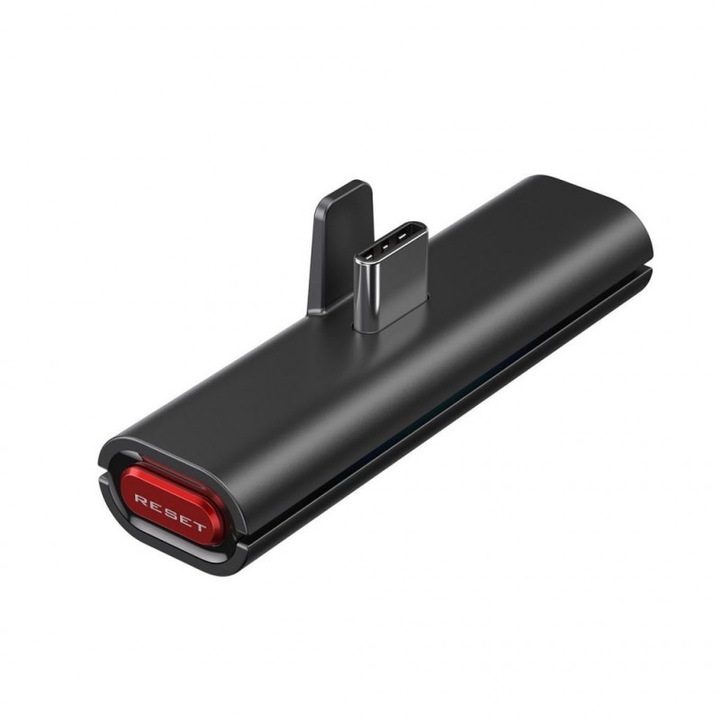 Адаптер Baseus GAMO BA05 USB-C Bluetooth, аудио + бързо зареждане, DAC, 18W