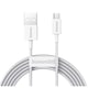 Cablu alimentare si date Baseus, Superior, Fast Charging, USB la Micro-USB 2A 2m, Alb