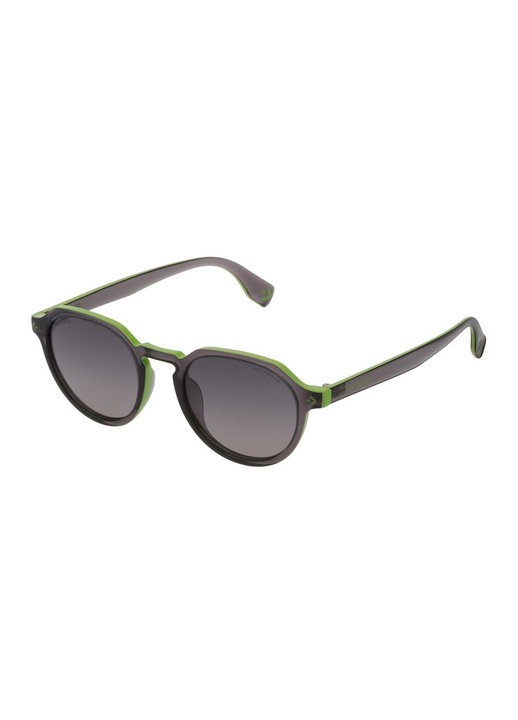 Ochelari de soare unisex, Converse, SCO231494GEP, Plastic, Lentile polarizate, 49x20x145 mm, Verde/Gri