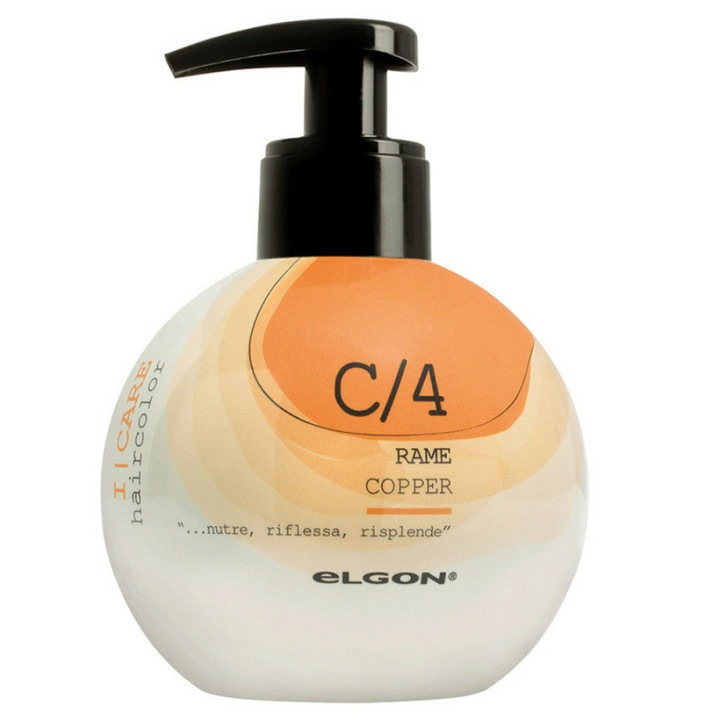 Оцветяващ балсам Elgon I-CARE C4, меден, 200мл
