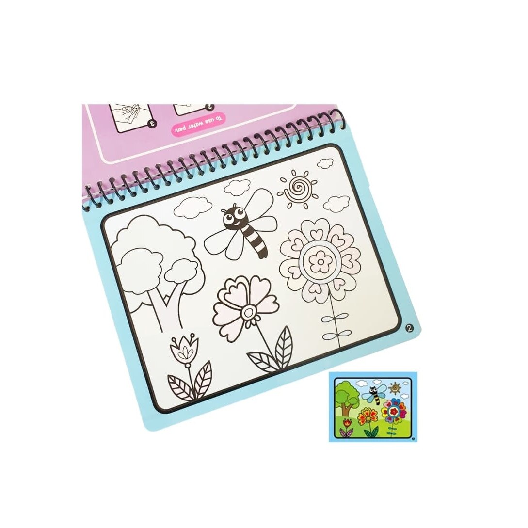 COOLPLAY Magic Water Drawing Book Coloring Book Doodle