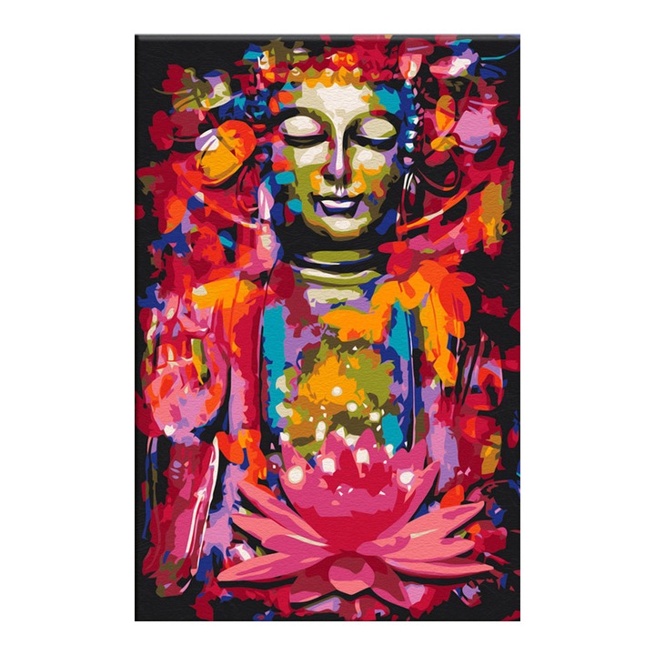 Pictura pe numere Artgeist, Feng Shui Buddha, 40 x 60 cm