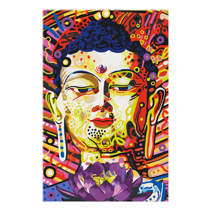 Artgeist festmény számokkal, Buddha Kush, 40 x 60 cm