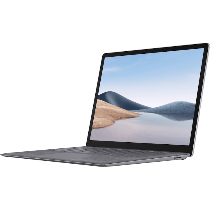 Laptop MS 4 Commercial, 13.5 inch, Intel Core i5-1145G7, 8 GB RAM, 512 GB SSD, Windows 10 Pro, Platinum