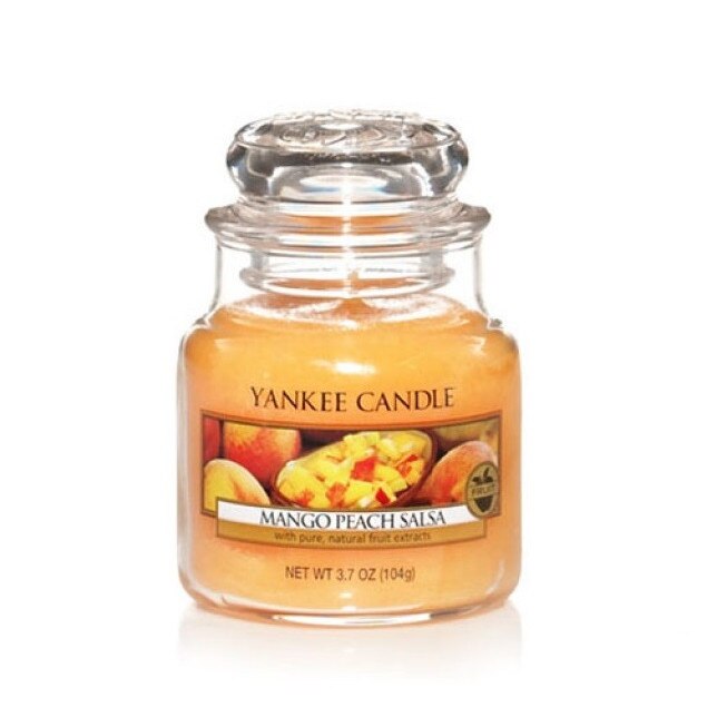 Lumanare Parfumata Borcan Mic Mango Peach Salsa, Yankee Candle