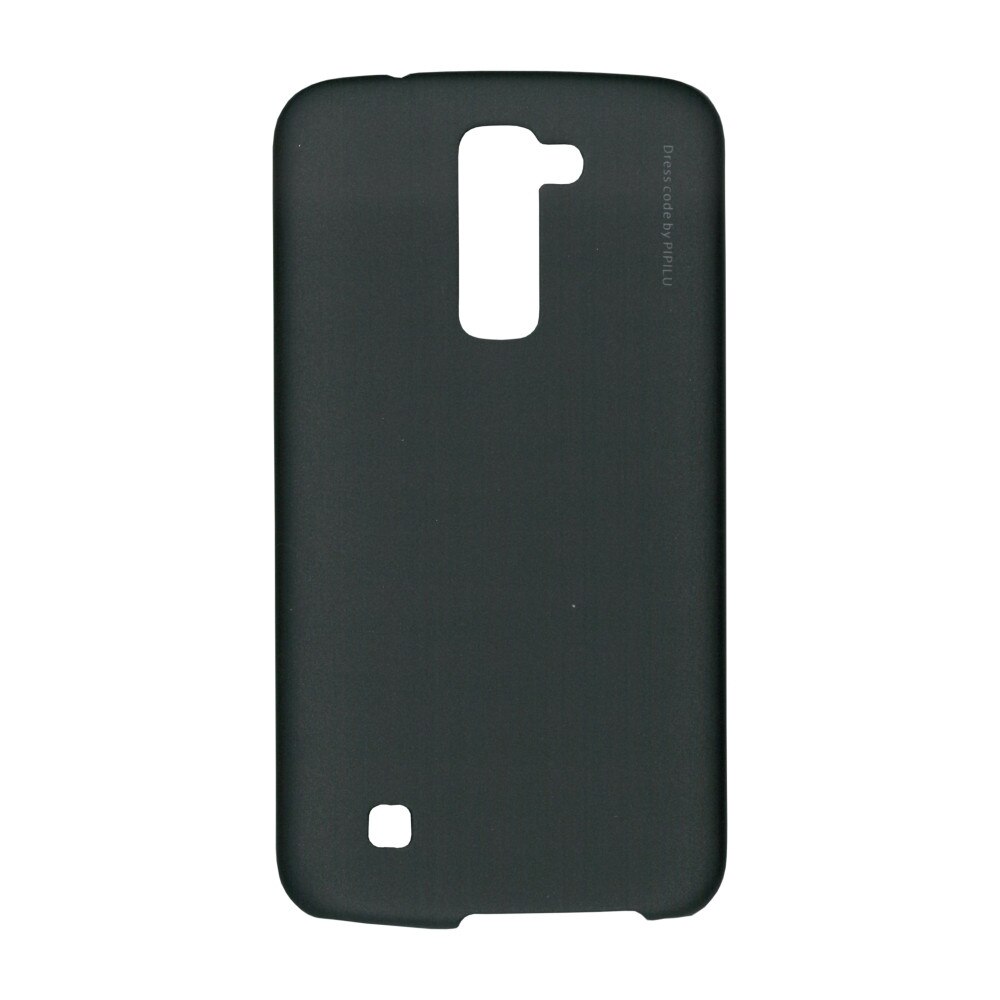 Husa spate Seven Day’s Metallic pentru LG K10, Negru