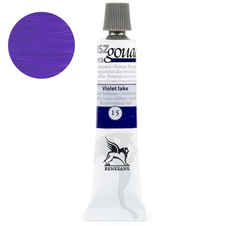 Vopsea guase extrafine, Renesans, 20ml, 15 Violet Lake